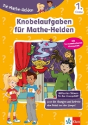 Buchcover und Innenansicht für das Buch: Die Mathe-Helden Knobelaufgaben für Mathe-Helden 1. Klasse