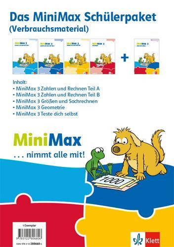 Buchcover und Innenansicht für das Buch: MiniMax 3. Schülerpaket