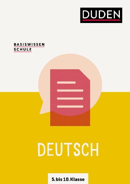Buchcover und Innenansicht für das Buch: Basiswissen Schule  Deutsch 5. bis 10. Klasse