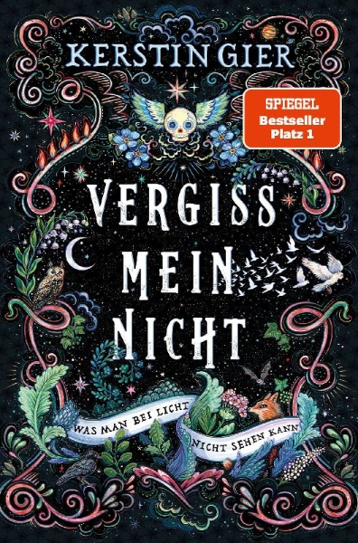 Buchcover und Innenansicht für das Buch: Vergissmeinnicht - Was man bei Licht nicht sehen kann