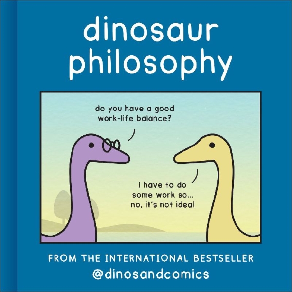 Buchcover und Innenansicht für das Buch: Dinosaur Philosophy