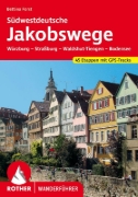 Buchcover und Innenansicht für das Buch: Südwestdeutsche Jakobswege