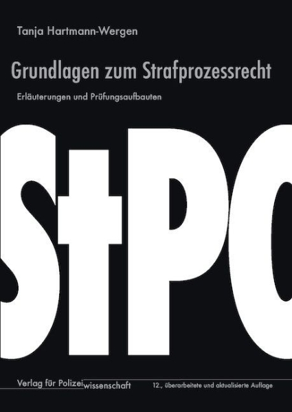 Buchcover und Innenansicht für das Buch: Grundlagen zum Strafprozessrecht