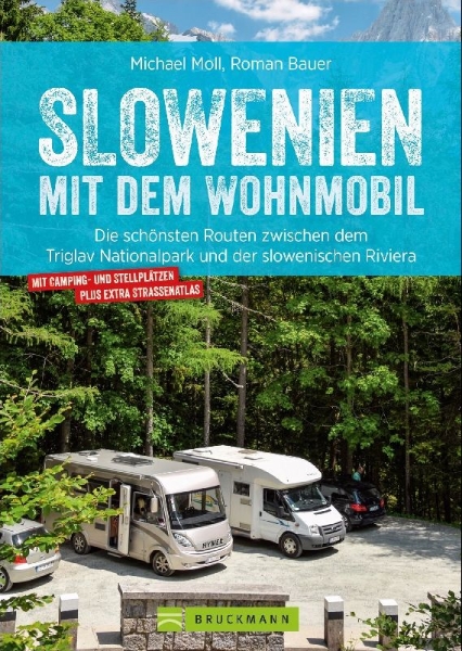 Buchcover und Innenansicht für das Buch: Slowenien mit dem Wohnmobil