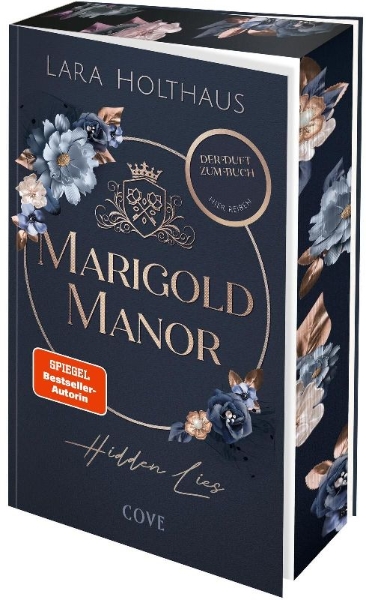 Buchcover und Innenansicht für das Buch: Marigold Manor 1: Hidden Lies