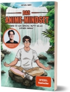 Buchcover und Innenansicht für das Buch: Das Anime-Mindset
