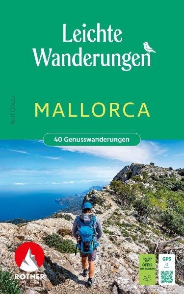 Buchcover und Innenansicht für das Buch: Leichte Wanderungen Mallorca. 40 Genusswanderungen