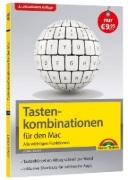Buchcover und Innenansicht für das Buch: Tastenkombinationen für den Mac