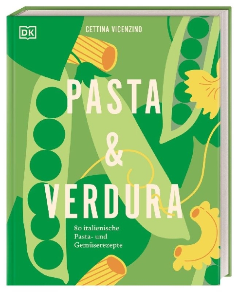Buchcover und Innenansicht für das Buch: Pasta & Verdura