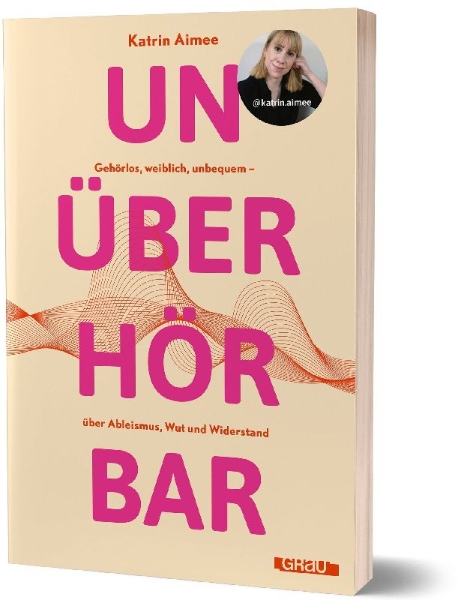 Buchcover und Innenansicht für das Buch: Unüberhörbar