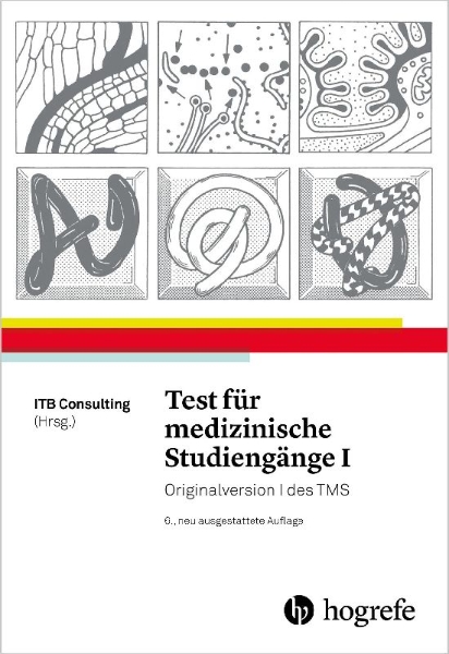 Buchcover und Innenansicht für das Buch: Test für medizinische Studiengänge I