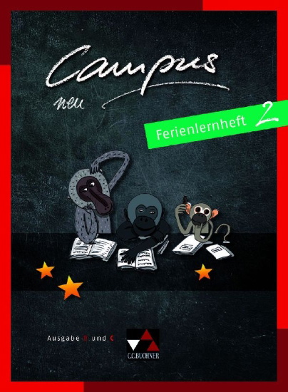 Buchcover und Innenansicht für das Buch: Campus B/C Ferienlernheft 2 - neu