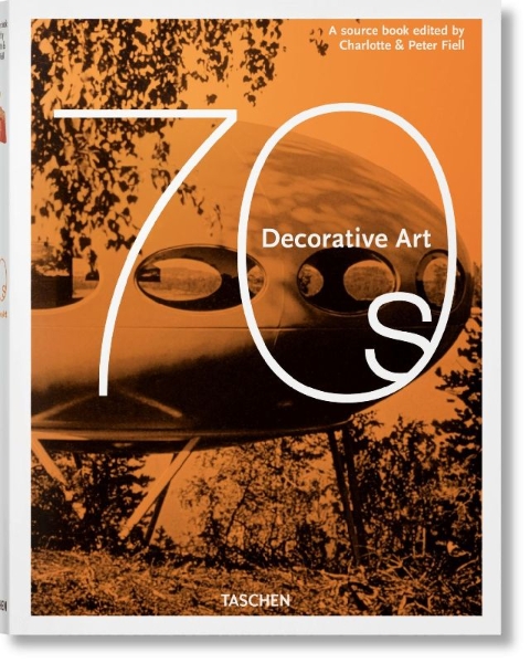 Buchcover und Innenansicht für das Buch: Decorative Art 70s