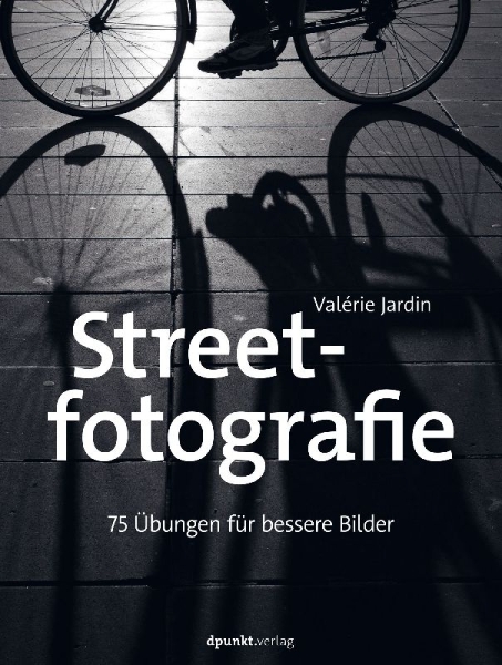 Buchcover und Innenansicht für das Buch: Streetfotografie