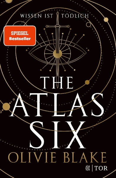 Buchcover und Innenansicht für das Buch: The Atlas Six / 01