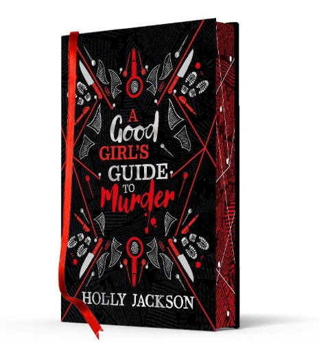 Buchcover und Innenansicht für das Buch: A Good Girl's Guide to Murder. Collectors Edition