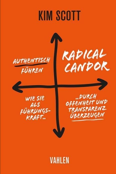 Buchcover und Innenansicht für das Buch: Radical Candor