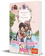 Buchcover und Innenansicht für das Buch: Abenteuer vom Rosenhof. Sorge um Cookie