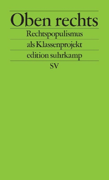 Buchcover und Innenansicht für das Buch: Oben rechts
