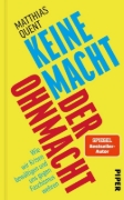 Buchcover und Innenansicht für das Buch: Keine Macht der Ohnmacht