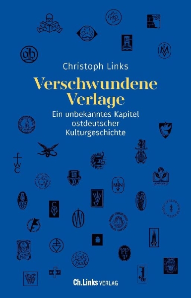 Buchcover und Innenansicht für das Buch: Verschwundene Verlage