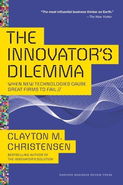 Buchcover und Innenansicht für das Buch: The Innovator's Dilemma