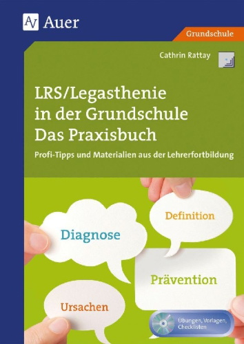 Buchcover und Innenansicht für das Buch: LRS - Legasthenie in der Grundschule