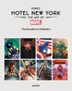 Buchcover und Innenansicht für das Buch: Disney Hotel New York - The Art of Marvel