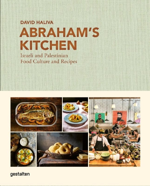 Buchcover und Innenansicht für das Buch: Abraham's Kitchen