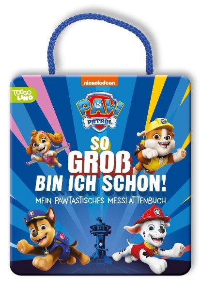 Buchcover und Innenansicht für das Buch: PAW Patrol Pappbilderbuch: So groß bin ich schon!
