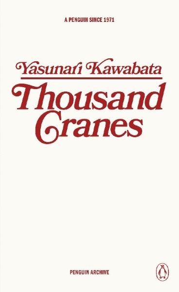 Buchcover und Innenansicht für das Buch: Thousand Cranes