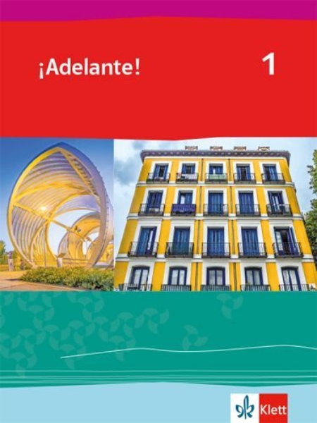 Buchcover und Innenansicht für das Buch: ¡Adelante! 1. Schülerbuch 1. Lernjahr