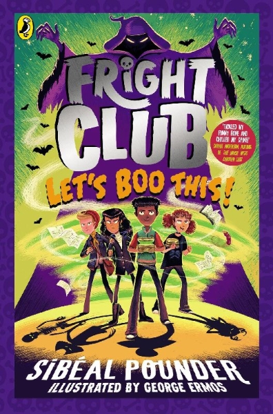 Buchcover und Innenansicht für das Buch: Fright Club: Let's Boo This!