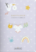 Buchcover und Innenansicht für das Buch: Babyplaner