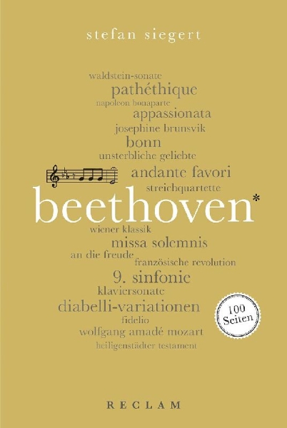 Buchcover und Innenansicht für das Buch: Beethoven. 100 Seiten