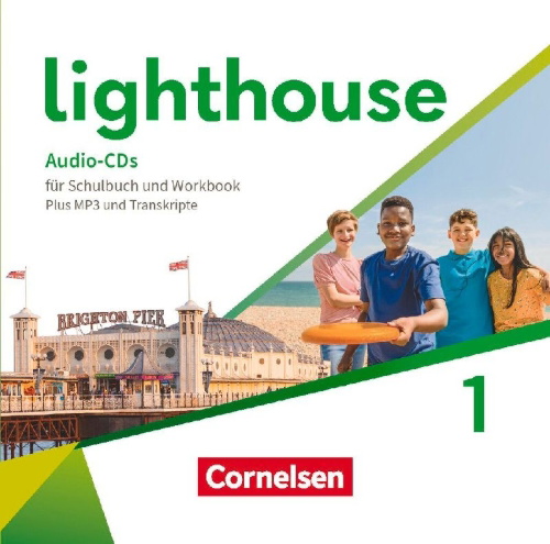Buchcover und Innenansicht für das Buch: Lighthouse Band 1: 5. Schuljahr - Audio-CDs für Schülerbuch und Workbook