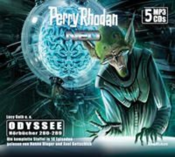 Buchcover und Innenansicht für das Buch: Perry Rhodan Neo Episoden 280-289