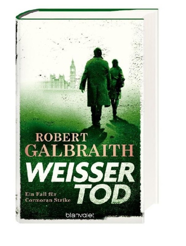 Buchcover und Innenansicht für das Buch: Lethal White (Cormoran Strike 4)