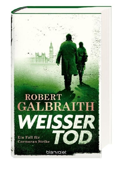 Buchcover und Innenansicht für das Buch: Lethal White (Cormoran Strike 4)