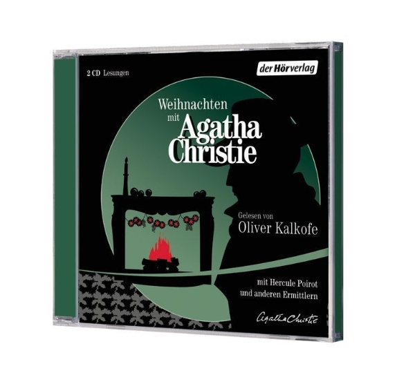 Buchcover und Innenansicht für das Buch: Weihnachten mit Agatha Christie