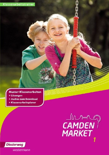Buchcover und Innenansicht für das Buch: Camden Market 1. Klassenarbeitstrainer