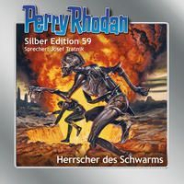 Buchcover und Innenansicht für das Buch: Perry Rhodan Silber Edition 59: Herrscher des Schwarms