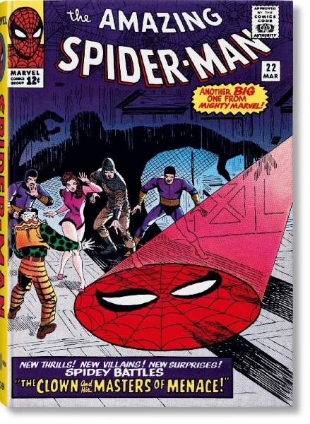 Buchcover und Innenansicht für das Buch: Marvel Comics Library. Spider-Man. Vol. 2. 1965-1966