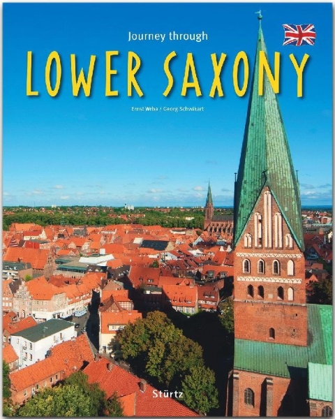 Buchcover und Innenansicht für das Buch: Reise durch Niedersachsen