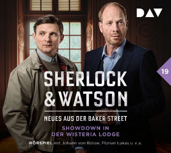 Buchcover und Innenansicht für das Buch: Sherlock & Watson - Neues aus der Baker Street: Showdown in der Wisteria Lodge (Fall 19)