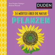 Buchcover und Innenansicht für das Buch: 50 Wörter über die  Natur - Pflanzen