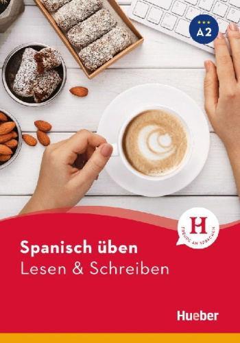 Buchcover und Innenansicht für das Buch: Spanisch üben - Lesen & Schreiben A2