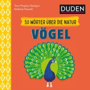 Buchcover und Innenansicht für das Buch: 50 Wörter über die Natur - Vögel