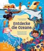 Buchcover und Innenansicht für das Buch: Entdecke die Ozeane
