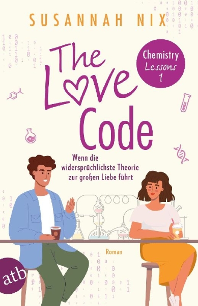 Buchcover und Innenansicht für das Buch: The Love Code